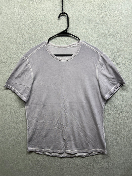 Lululemon 5 Year Basic Tee Size 2XL Purple Acid Wash
