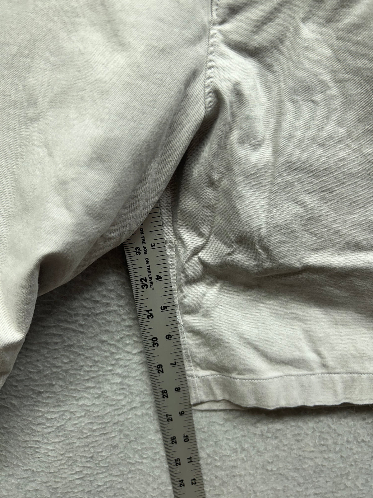Lululemon Commission Classic-Fit Short 9" Oxford Size 34 Gray