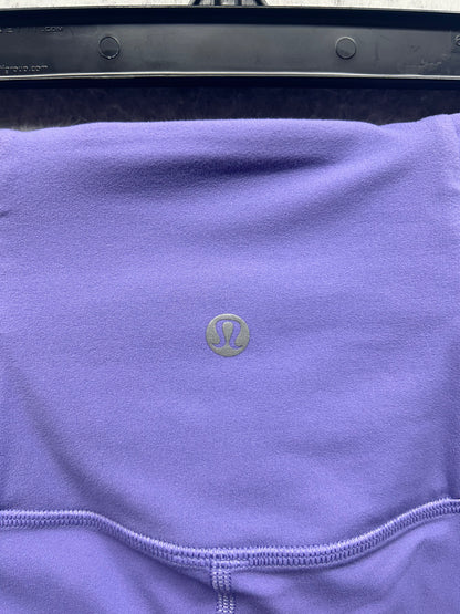 Lululemon Align Cut-Out High-Rise Short 6" Size 4 Dark Lavender