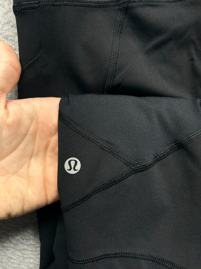 Lululemon Pace Rival Crop Luxtreme 22" Size 4 Black